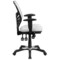 Emma and Oliver Mid-Back Mesh Triple Paddle Swivel Ergonomic Office Chair with Adjustable Arms